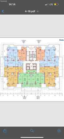 1-комн. квартира, 16 этаж, 52 м²,Шохмансур Душанбе