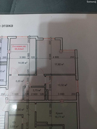 2-комн. квартира, 4 этаж, 55 м², Нихи  - изображение 2
