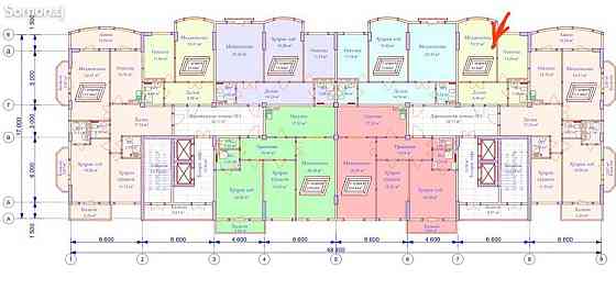 1-комн. квартира, 4 этаж, 44 м², 19 мкр Худжанд