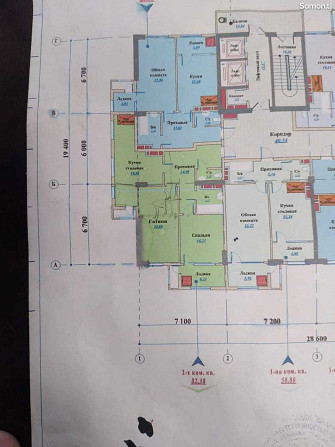 3-комн. квартира, 11 этаж, 83 м², Фирдавси Dushanbe - photo 2
