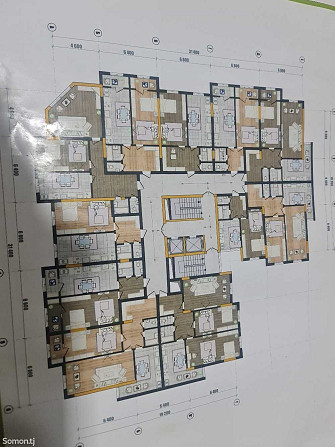 3-комн. квартира, 3 этаж, 81 м², Гипрозем Душанбе - изображение 4
