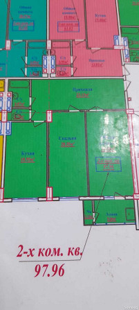 2-комн. квартира, 7 этаж, 98 м², Фирдавси Dushanbe - photo 1