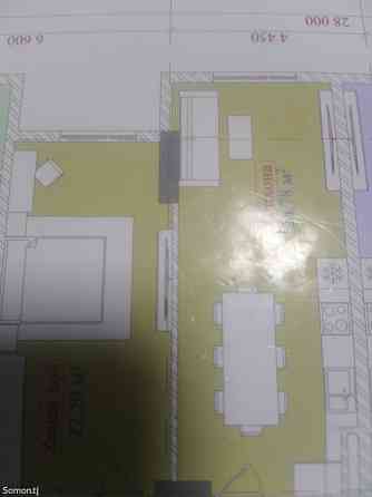1-комн. квартира, 6 этаж, 43 м², Сино Душанбе