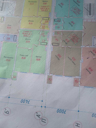 2-комн. квартира, 16 этаж, 65 м², Профсоюз Душанбе - изображение 1