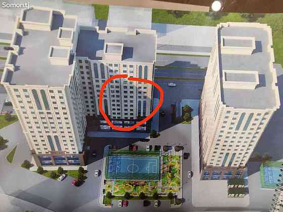 1-комн. квартира, 8 этаж, 64 м², Курутобхонаи Олим Душанбе