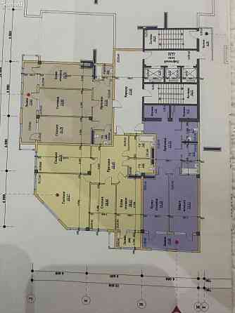 2-комн. квартира, 6 этаж, 97 м², Исмоили Сомони Душанбе