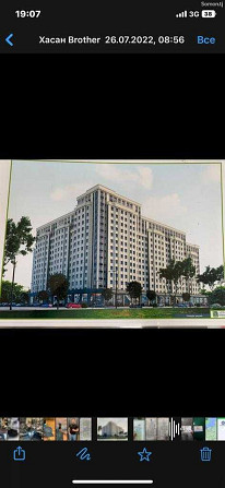 2-комн. квартира, 12 этаж, 59 м², 33мкр Душанбе - изображение 1
