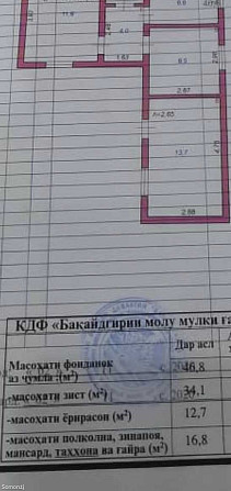 1 этажн. 3-комн. дом, 2 сотки, Фирдавси, гулбута 4 Dushanbe - photo 6