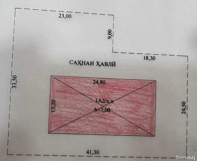 2 этажн. 12-комн. дом, 4 соток, ул. Б.Гафуров 23  - изображение 2