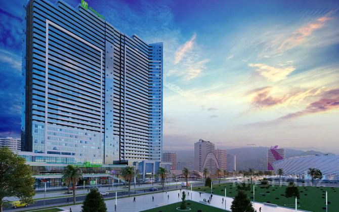 1-комнатная квартира, 32 м², 23 этаж, улица Тбел-Абусеридзе 13B Батуми - изображение 3
