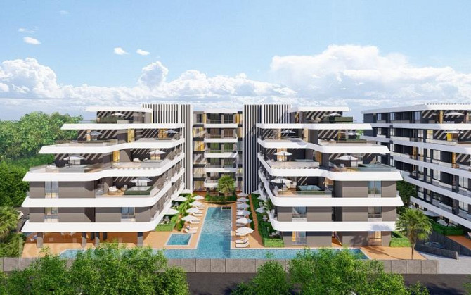 2-комнатная квартира, 54 м², 5/5 этаж, Алтынташ Анталья - изображение 1