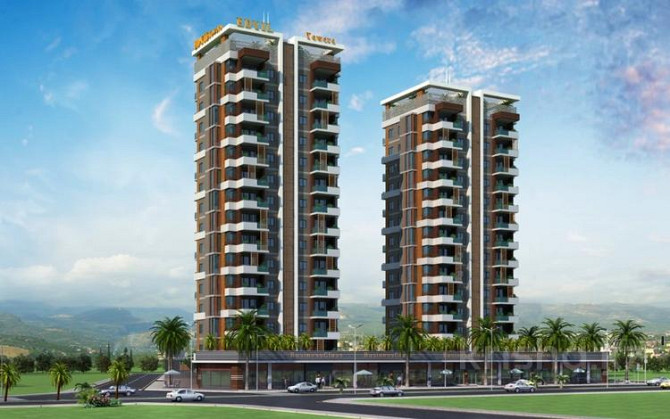 2-комнатная квартира, 42 м², 12/14 этаж, Акдениз Мерсин - изображение 1