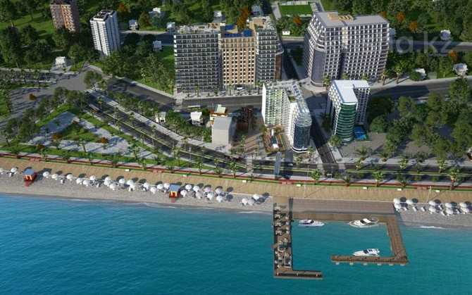 2-комнатная квартира, 59.5 м², 3 этаж, улица Леха и Марии Качинских 17а Батуми - изображение 1