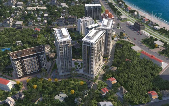 2-комнатная квартира, 42.1 м², улица Мемеда Концелидзе 4 Батуми - изображение 1