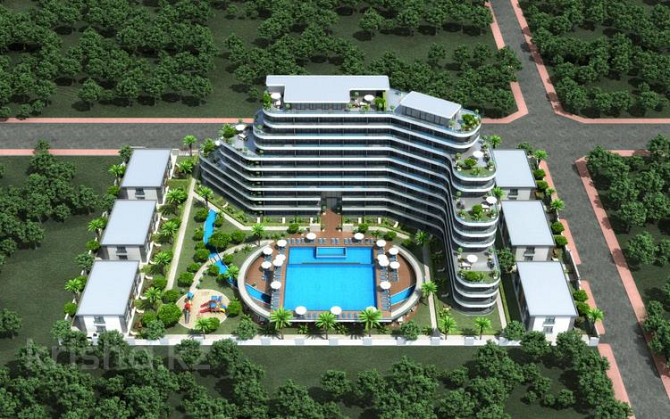 2-комнатная квартира, 48 м², 1/11 этаж, Алтынташ 5 Анталья - изображение 1