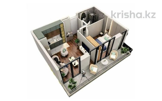 2-комнатная квартира, 46.7 м², Батуми 2 Батуми - изображение 6