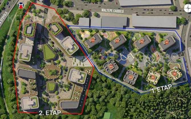3-комнатная квартира, 115 м², 5/11 этаж, Фатих 1122-2 Стамбул - изображение 3