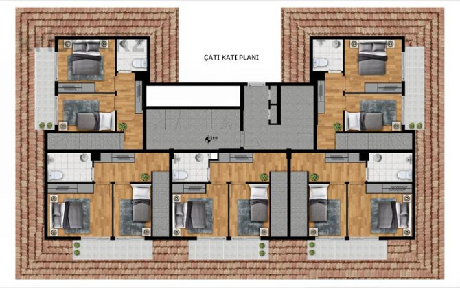 3-комнатная квартира, 110 м², 1/3 этаж, Avsallar 1 Alanya - photo 2