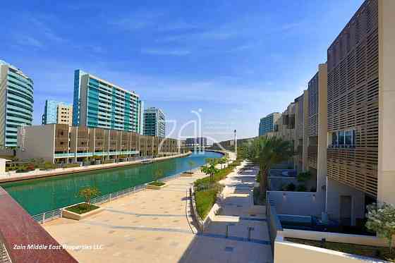 Canal View! Upcoming 3BR Apt Ready to Move in Al Raha Beach