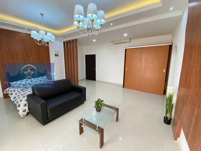 Fully Furnished Studio M/3100 Separate Kitchen Full Washroom Near By Safeer Mall In KCA Халифа Сити - изображение 3