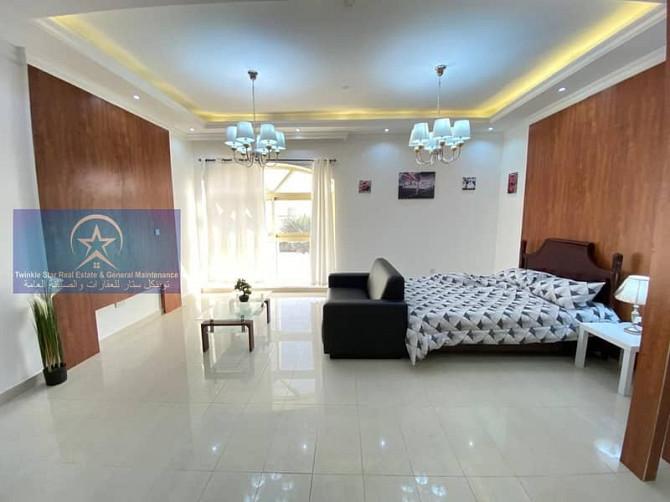 Fully Furnished Studio M/3100 Separate Kitchen Full Washroom Near By Safeer Mall In KCA Халифа Сити - изображение 5