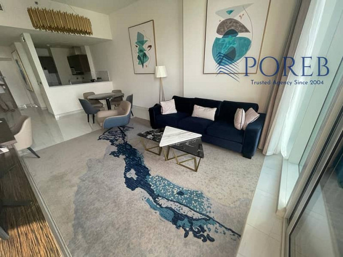 Specious 1BR Furnished | Sea View | High Floor Dubai Media City - photo 3