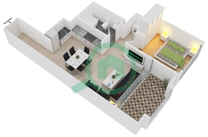 Newly Furnished 1B | Dubai Mall Access Заабиль - изображение 7