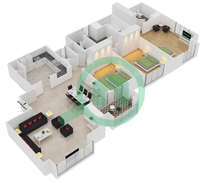 Great Location | Marina View | Spacious | Vacant Jumeirah Beach Residence (JBR) - photo 2