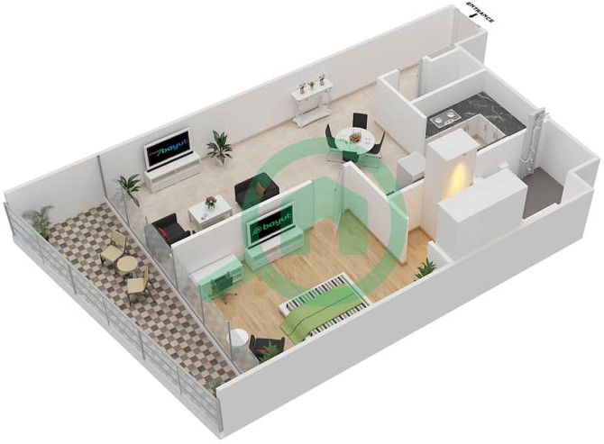 Vacant on 5th of April | Serviced Apartment Джумейра Бич Резиденс (ДЖБР) - изображение 6