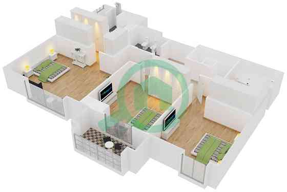 Spacious Layout | Low Floor | Vacant Now Jumeirah Beach Residence (JBR)