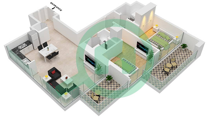 Brand New Apt | High Floor | Zabeel View Za'abeel - photo 8