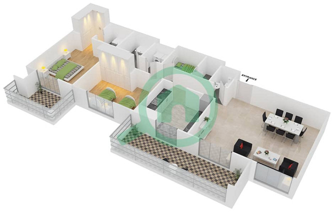 Chiller Free | Maid Room | Nearby Metro Al Furjan - photo 4