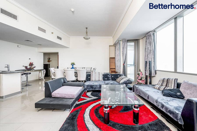 High Floor | Sea View | Furnished | 3br Hall Dubai Marina - photo 3