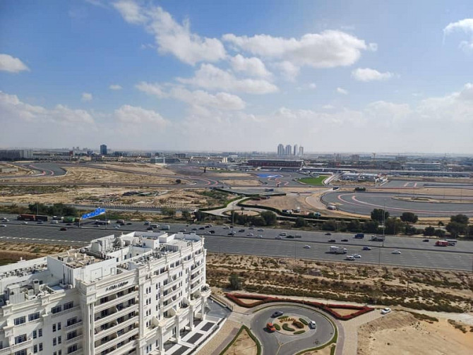 STUDIO FOR RENT IN ARJAN || FRONT SIDE VIEW || LARGE BALCONY || AL MADAR SIRAJ TOWER Арджан - изображение 5