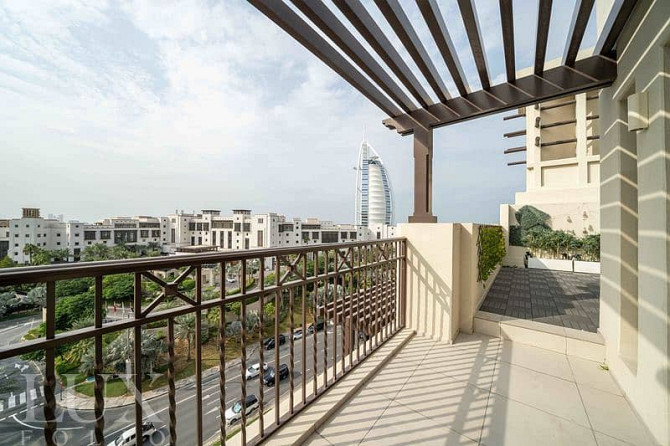3BR+Maid  I Full Burj Al Arab View I Private Terrace I Housekeeping Умм Сукейм - изображение 6