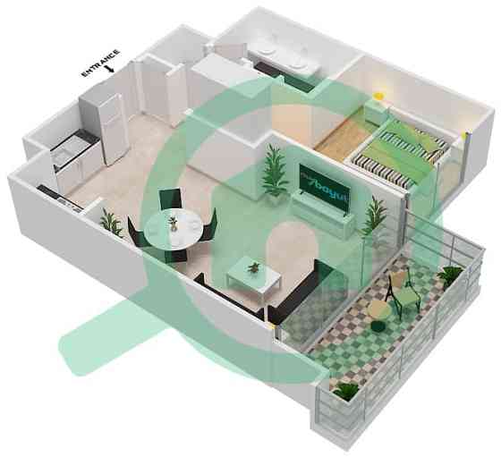 Full Lagoon View | Mid Floor | Ready to move in Дубай Крик Харбор