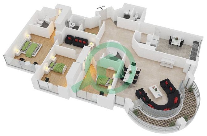 High Floor | Chiller Free | FF/UF Options Dubai Marina - photo 5