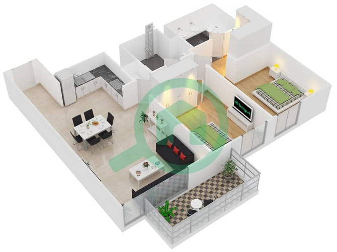 Open Layout | Spacious | Available Now Дубай Крик Харбор - изображение 7