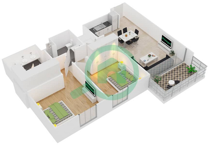 Open Layout | Spacious | Available Now Дубай Крик Харбор - изображение 2