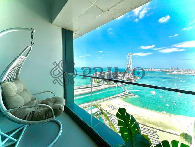Fully Furnished | Full Sea View and Dubai Eye View Джумейра Бич Резиденс (ДЖБР) - изображение 8