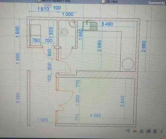 Помещение под магазин / салон, 29м², Сино Душанбе