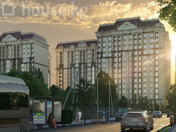 1-комн. кв., 53 м2, 5 этаж, Бишкек, Магистраль, Сухэ Батора/Токомбаева Бишкек - изображение 3