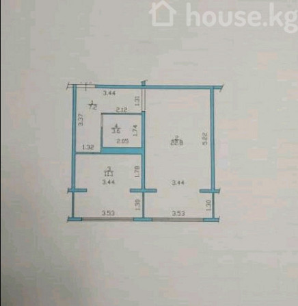 1-комн. кв., 45 м2, 1 этаж, Бишкек, Кок-Жар ж/м Бишкек - изображение 7