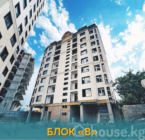 3-комн. кв., 96.2 м2, 5 этаж, Бишкек, Гагарина, Джал, ул. Курчатова 81 Бишкек - изображение 1