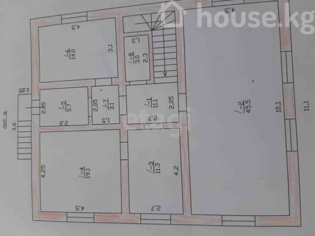 Дом, 6 и более комнат, 400 м2, Бишкек, 8 м-н, Жукеева-Пудовкина Bishkek - photo 7