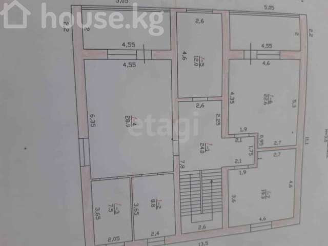 Дом, 6 и более комнат, 400 м2, Бишкек, 8 м-н, Жукеева-Пудовкина Bishkek - photo 6