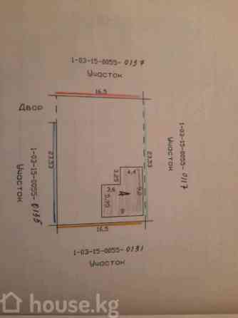Участок, 4 соток, Бишкек, Учкун м-н Бишкек