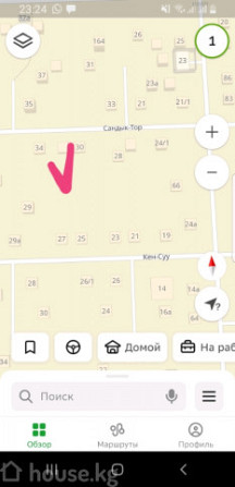 Участок, 8 соток, Бишкек, Арча-Бешик ж/м,  ул.Сандык-Тор 32/ул.Шералиева Бишкек - изображение 2