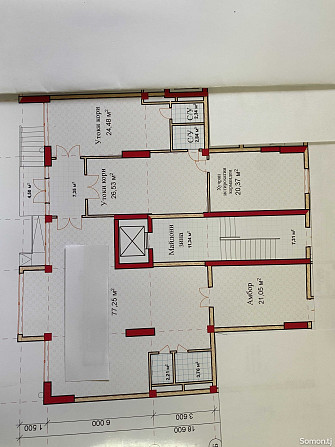 Помещение под офис, 190м², И.Сомони Душанбе - изображение 3
