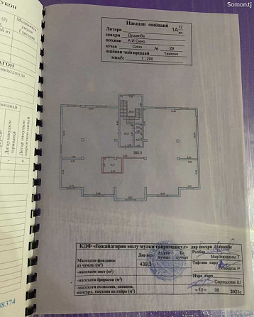 Помещение под свободное назначение, 440м², Караболо Душанбе - изображение 3